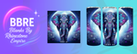 Elephant 20 OZ Sublimation Print
