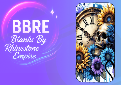 Skull Sublimation Phone Wrap
