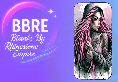 Tattoo Girl Sublimation Phone Wrap