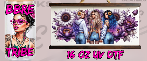 148 Tattooed Women UV DTF 16oz