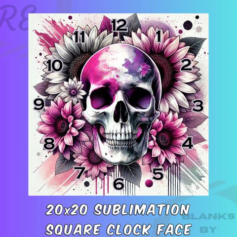 Skull, Floral