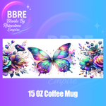 Butterfly 15 OZ Cup Wrap