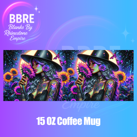 Tattoo Girl 15 OZ Cup Wrap