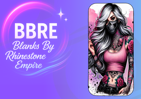 Tattoo Girl Sublimation Phone Wrap