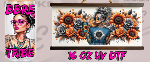 151 Tattooed Women UV DTF 16oz