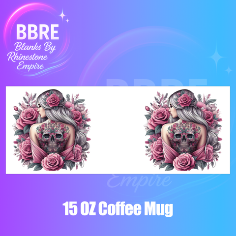Tattoo Girl 15 OZ Cup Wrap