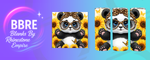 Panda 20 OZ Sublimation Print