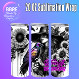 Raven 20 OZ Sublimation Transfer