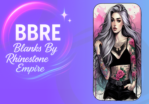 Tattoo Girl Sublimation Phone Wrap