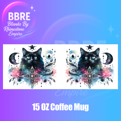 Cats 15 OZ Cup Wrap