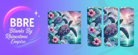 Turtle 15 OZ Sublimation Print