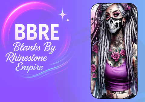 Tattoo Girl Sublimation Phone Wrap