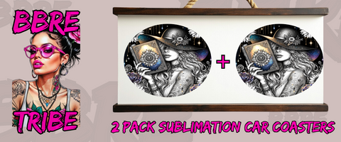 161 Sublimation Car Coaster