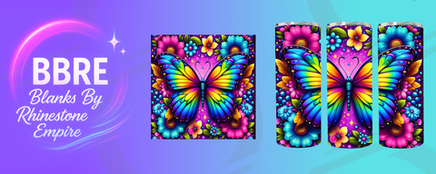 Butterfly 20 OZ Sublimation Print