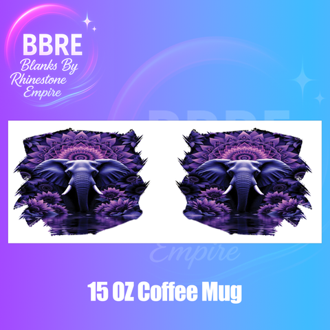 Elephant 15 OZ Cup Wrap