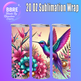 Mockingbird 20 OZ Sublimation Transfer