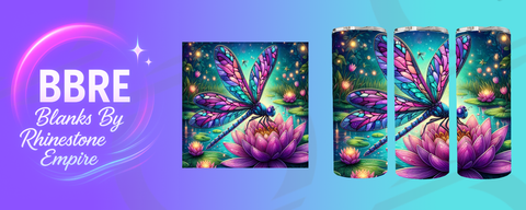 Dragonfly 20 OZ Sublimation Print
