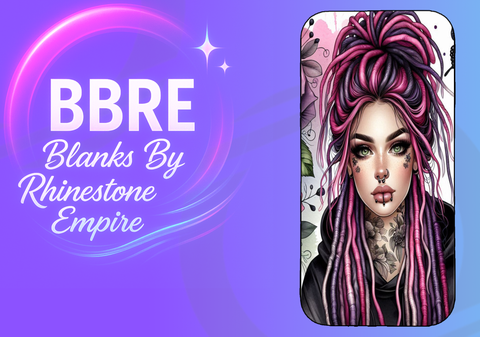 Tattoo Girl Sublimation Phone Wrap