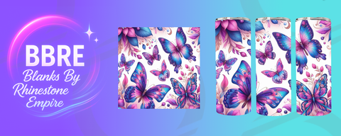 Butterfly 20 OZ Sublimation Print