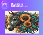 Horse Sublimation Poster Horizontal