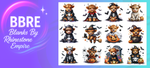 Halloween UV-DTF Element Sheet