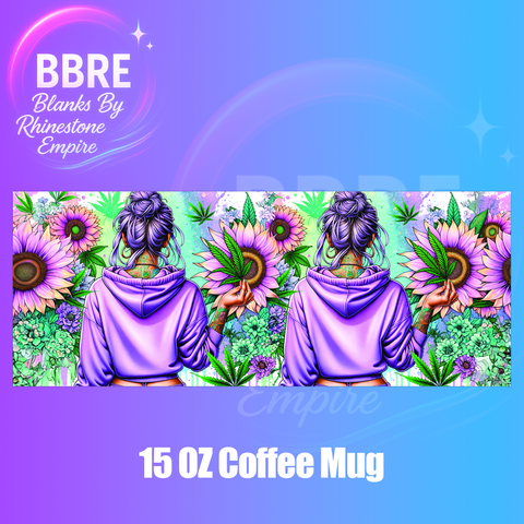 Tattoo Girl 15 OZ Cup Wrap
