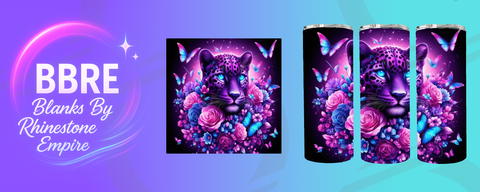 Cheetah 15 OZ Sublimation Print