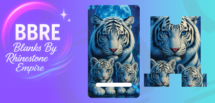 Tiger & Cubs Phone Stand Transfer