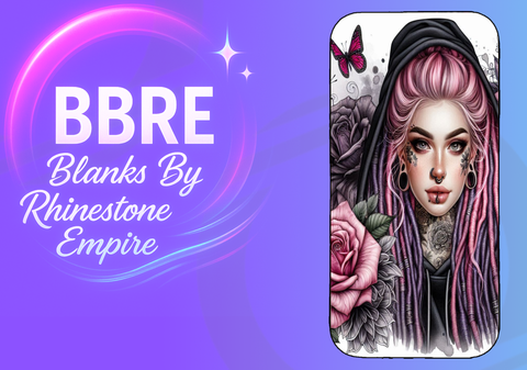 Tattoo Girl Sublimation Phone Wrap