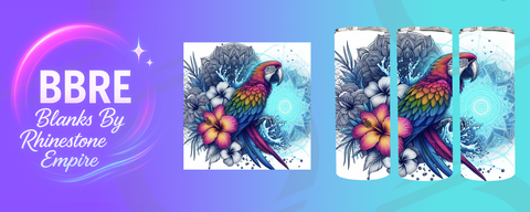 Parrot 20 OZ Sublimation Print