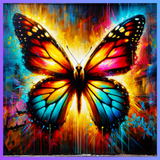 Floral Butterfly 20 OZ Wrap