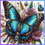 Floral Butterflies 20 OZ Wrap