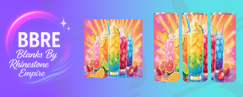 Tropical Drink 15 OZ Sublimation Print