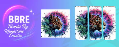 Leopard 20 OZ Sublimation Print