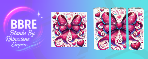 Ribbons 20 OZ Sublimation Print