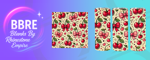 Cherries 15 OZ Sublimation Print