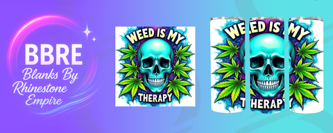 Weed 15 OZ Sublimation Print