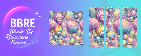 Seashell 15 OZ Sublimation Print