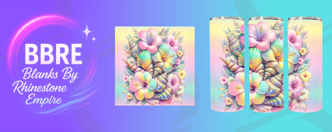 Seashell 15 OZ Sublimation Print