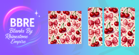Cherries 15 OZ Sublimation Print