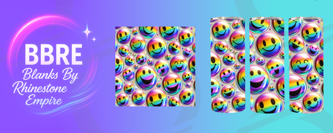 Smiley 15 OZ Sublimation Print