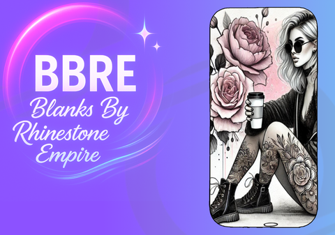 Tattoo Girl Sublimation Phone Wrap