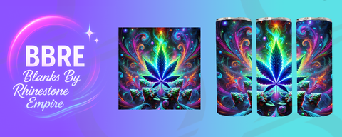 Weed 15 OZ Sublimation Print