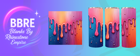 Dripping 15 OZ Sublimation Print