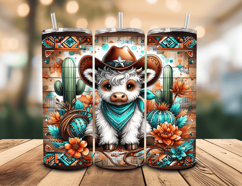 cute cowboy cow