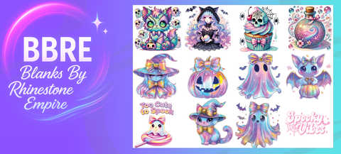 Halloween UV-DTF Element Sheet