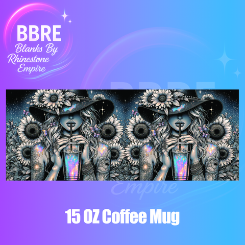 Tattoo Girl 15 OZ Cup Wrap
