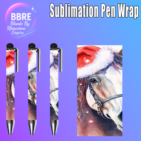 Christmas Sublimation Pen Wrap