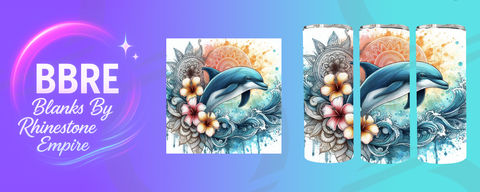 Dolphin 15 OZ Sublimation Print