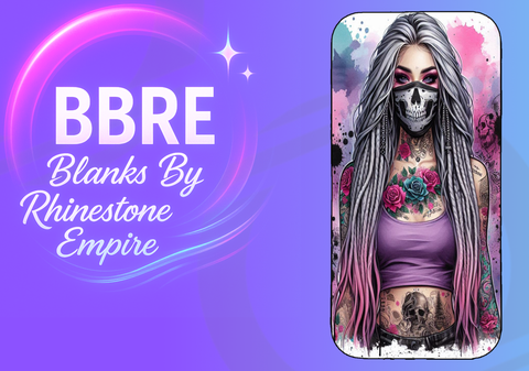Tattoo Girl Sublimation Phone Wrap